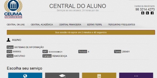 Histórico Escolar na Web