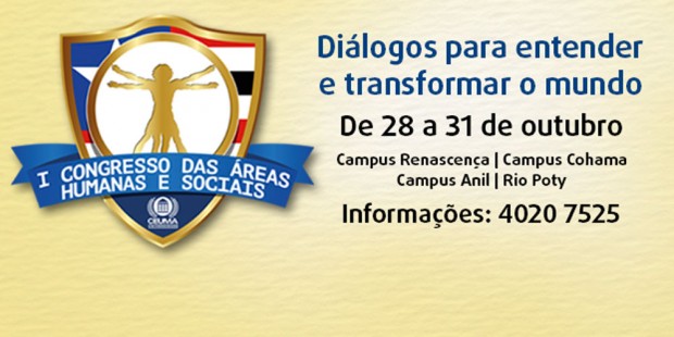 I Congresso das áreas de Humanas e Sociais da Universidade Ceuma