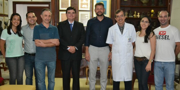Universidade Ceuma recebeu a visita de dois médicos europeus e palestrantes do COIMAMA