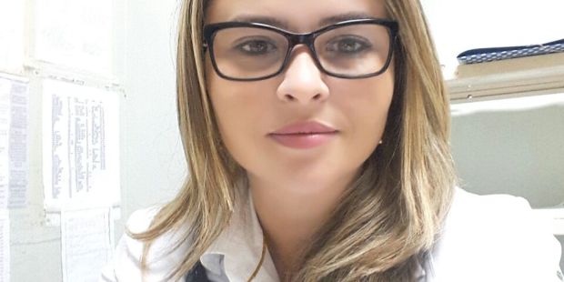 Ridailda Oliveira Amaral Pessoa, egressa do curso de Medicina.