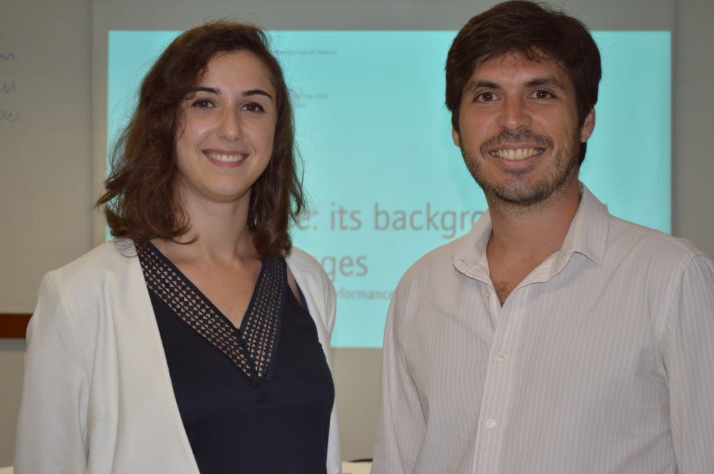 Valentina Tridello e Diogo Ferreira.